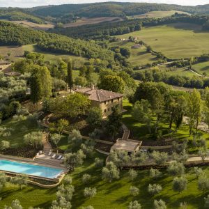 Tailored Total Tuscany Experience – Villa Benefizio aerial view