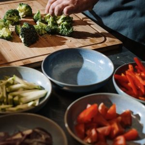 “Handmade pici with lentil ragù prepared during vegan cooking class in Montepulciano”