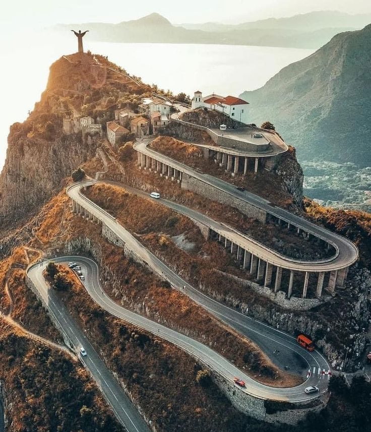 Forgotten Italy Tour, Christ of Maratea, Basilicata.