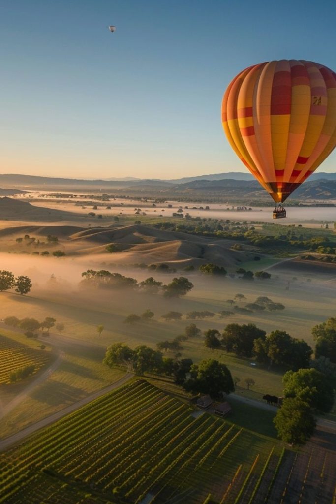 Val d’Orcia balloon