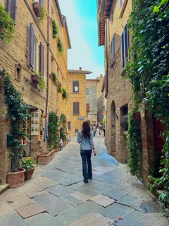 self-guided wine tasting Tuscany countryside